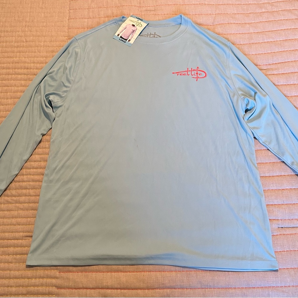 Reel Life Sun Defender UV Fishing Shirt Men’s Large